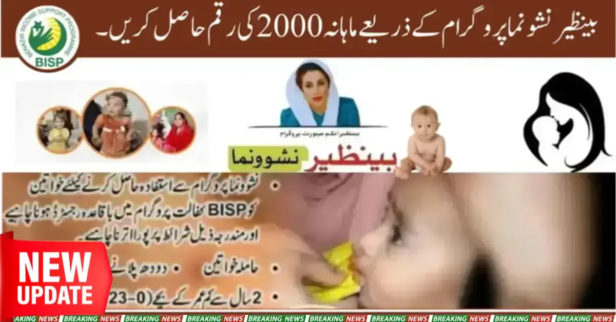 Benazir Nashonuma Program New Registration 2025