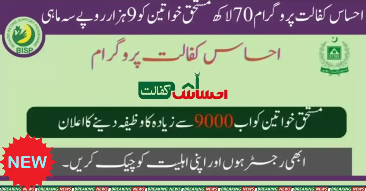 Ehsas Kafalat Program Check CNIC For New Registration 2025