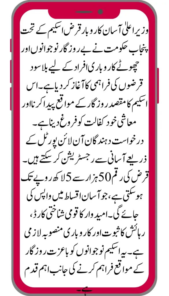 Easy Way to Get an Interest-Free Loan from the CM Asan Karobar Loan Scheme