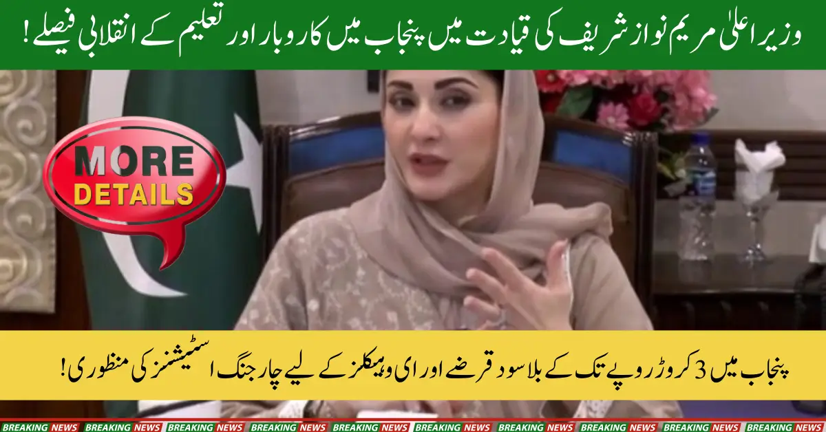 Punjab Cabinet Greenlights Asan Karobar Finance Scheme: Full Details Inside