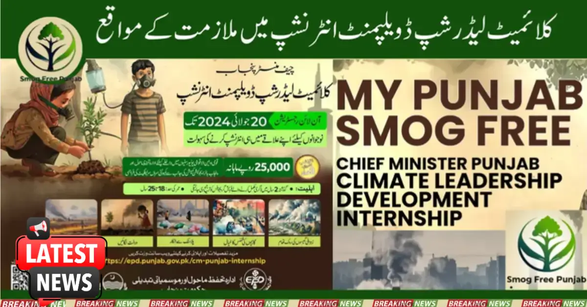 Job Opportunity In Climate Leadership Development Internship