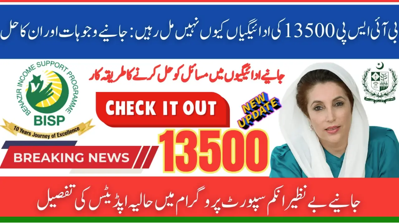 Payment Not Received? Get BISP Kafaalat Assistance Now New Way