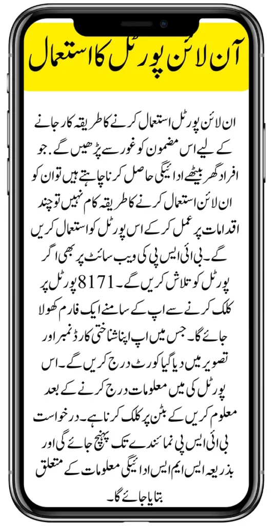 How to Check BISP Payment Information at Home with New Portal