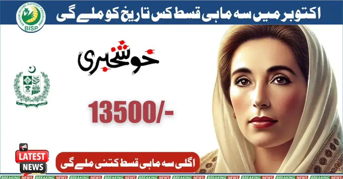 Check BISP 8171 Payment of Rs. 13,500 Online by CNIC