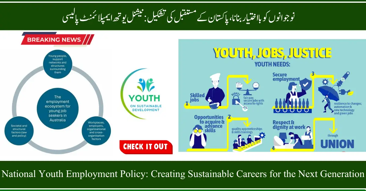 National Youth Employment Policy: Creating Sustainable Careers for the Next Generation